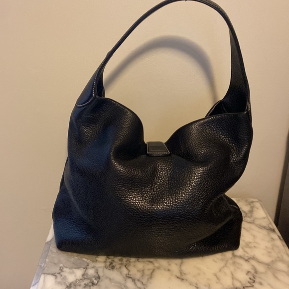 Dooney & Bourke black pebble leather. - Picture 2 of 5